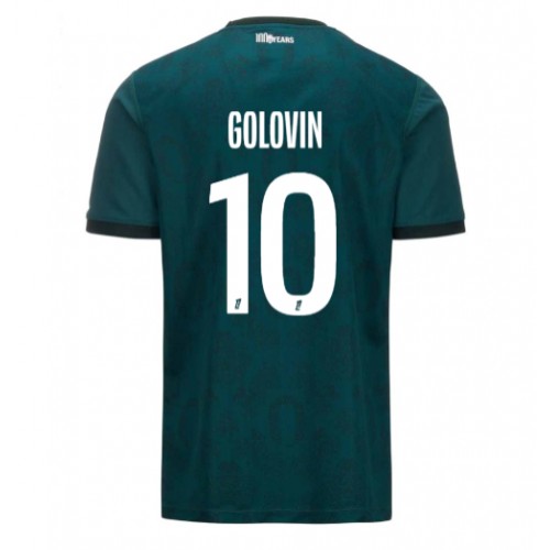 AS Monaco Aleksandr Golovin #10 Bortatröja 2024-25 Kortärmad AS Monaco Aleksandr Golovin #10 Bortatröja 2024-25 Kortärmad