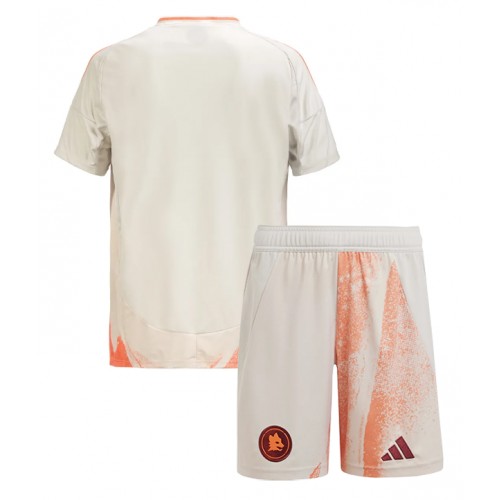 AS Roma Bortatröja Barn 2024-25 Kortärmad (+ Korta byxor)