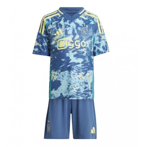 Ajax Brian Brobbey #9 Bortatröja Barn 2024-25 Kortärmad (+ Korta byxor) Ajax Brian Brobbey #9 Bortatröja Barn 2024-25 Kortärmad (+ Korta byxor)