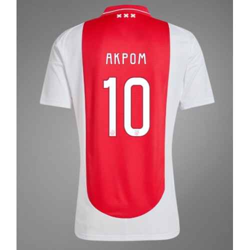 Ajax Chuba Akpom #10 Hemmatröja 2024-25 Kortärmad Ajax Chuba Akpom #10 Hemmatröja 2024-25 Kortärmad