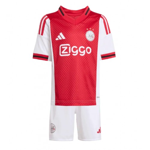 Ajax Josip Sutalo #37 Hemmatröja Barn 2025-26 Kortärmad (+ Korta byxor)