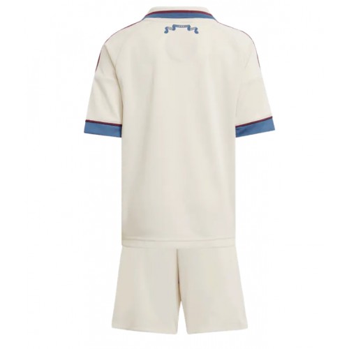 Ajax Tredje Tröja Barn 2025-26 Kortärmad (+ Korta byxor)