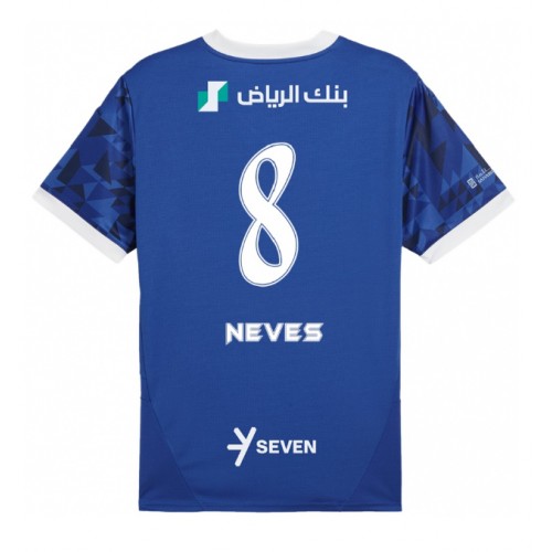 Al-Hilal Ruben Neves #8 Hemmatröja 2024-25 Kortärmad Al-Hilal Ruben Neves #8 Hemmatröja 2024-25 Kortärmad