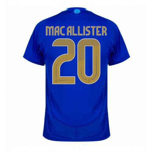 Argentina Alexis Mac Allister #20 Bortatröja Copa America 2024 Kortärmad