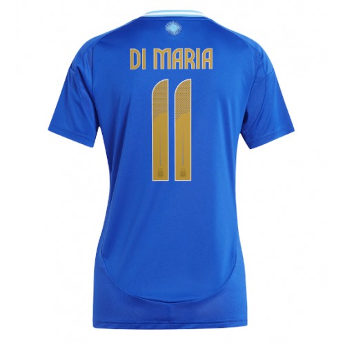 Argentina Angel Di Maria #11 Bortatröja Dam Copa America 2024 Kortärmad Argentina Angel Di Maria #11 Bortatröja Dam Copa America 2024 Kortärmad