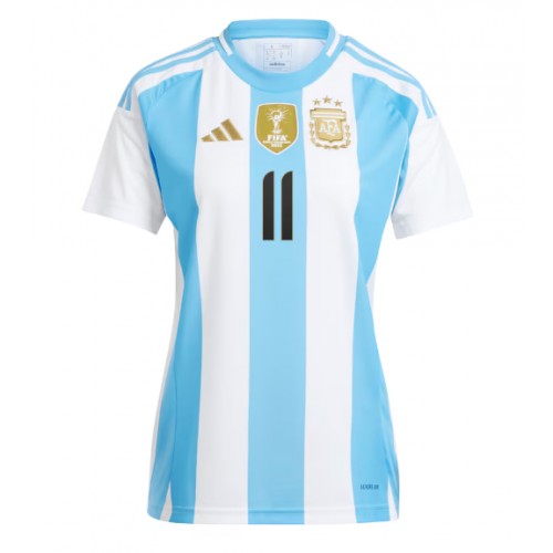 Argentina Angel Di Maria #11 Hemmatröja Dam Copa America 2024 Kortärmad Argentina Angel Di Maria #11 Hemmatröja Dam Copa America 2024 Kortärmad