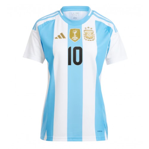 Argentina Lionel Messi #10 Hemmatröja Dam Copa America 2024 Kortärmad Argentina Lionel Messi #10 Hemmatröja Dam Copa America 2024 Kortärmad