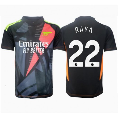 Arsenal David Raya #22 Målvakt Tredje Tröja 2024-25 Kortärmad Arsenal David Raya #22 Målvakt Tredje Tröja 2024-25 Kortärmad