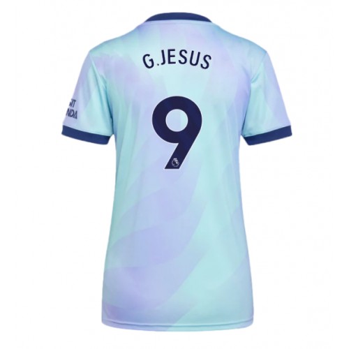 Arsenal Gabriel Jesus #9 Tredje Tröja Dam 2024-25 Kortärmad Arsenal Gabriel Jesus #9 Tredje Tröja Dam 2024-25 Kortärmad