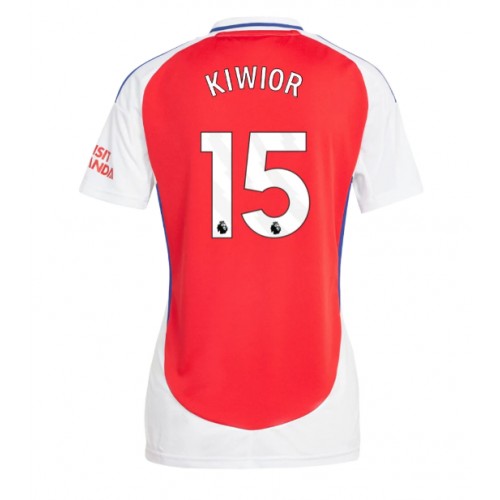 Arsenal Jakub Kiwior #15 Hemmatröja Dam 2024-25 Kortärmad Arsenal Jakub Kiwior #15 Hemmatröja Dam 2024-25 Kortärmad