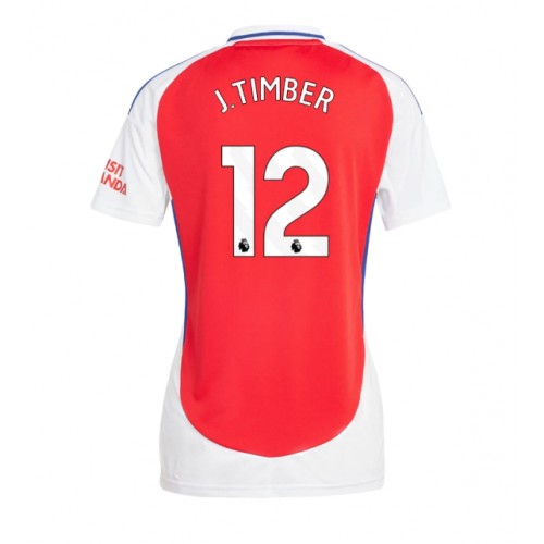 Arsenal Jurrien Timber #12 Hemmatröja Dam 2024-25 Kortärmad Arsenal Jurrien Timber #12 Hemmatröja Dam 2024-25 Kortärmad