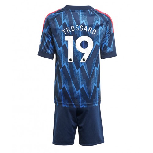 Arsenal Leandro Trossard #19 Bortatröja Barn 2025-26 Kortärmad (+ Korta byxor)