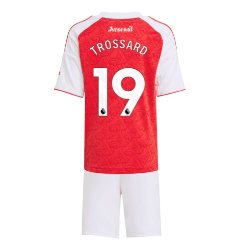 Arsenal Leandro Trossard #19 Hemmatröja Barn 2025-26 Kortärmad (+ Korta byxor)