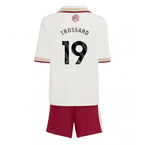 Arsenal Leandro Trossard #19 Tredje Tröja Barn 2025-26 Kortärmad (+ Korta byxor)