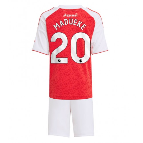 Arsenal Noni Madueke #20 Hemmatröja Barn 2025-26 Kortärmad (+ Korta byxor)