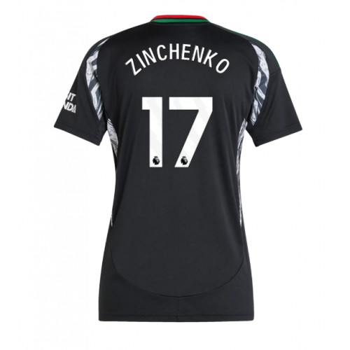 Arsenal Oleksandr Zinchenko #17 Bortatröja Dam 2024-25 Kortärmad Arsenal Oleksandr Zinchenko #17 Bortatröja Dam 2024-25 Kortärmad