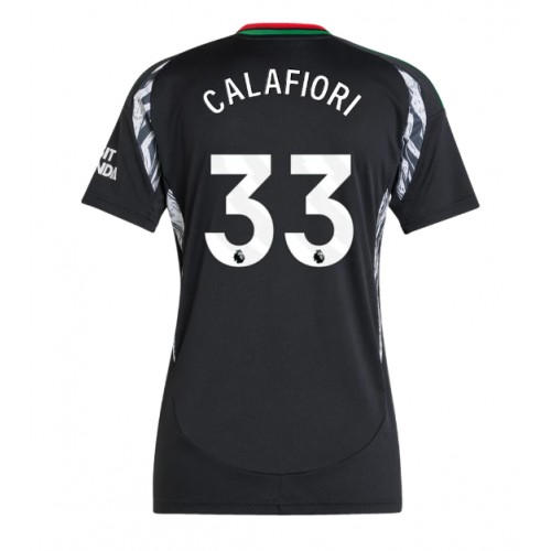 Arsenal Riccardo Calafiori #33 Bortatröja Dam 2024-25 Kortärmad Arsenal Riccardo Calafiori #33 Bortatröja Dam 2024-25 Kortärmad