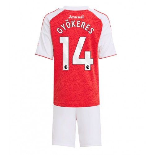 Arsenal Viktor Gyokeres #14 Hemmatröja Barn 2025-26 Kortärmad (+ Korta byxor)