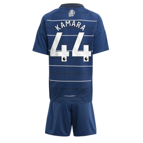 Aston Villa Boubacar Kamara #44 Tredje Tröja Barn 2024-25 Kortärmad (+ Korta byxor)