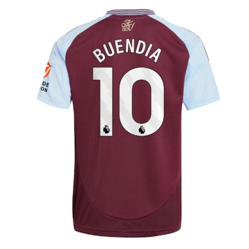 Aston Villa Emiliano Buendia #10 Hemmatröja 2024-25 Kortärmad Aston Villa Emiliano Buendia #10 Hemmatröja 2024-25 Kortärmad
