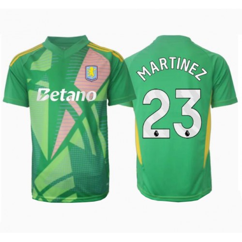 Aston Villa Emiliano Martinez #23 Målvakt Hemmatröja 2024-25 Kortärmad Aston Villa Emiliano Martinez #23 Målvakt Hemmatröja 2024-25 Kortärmad