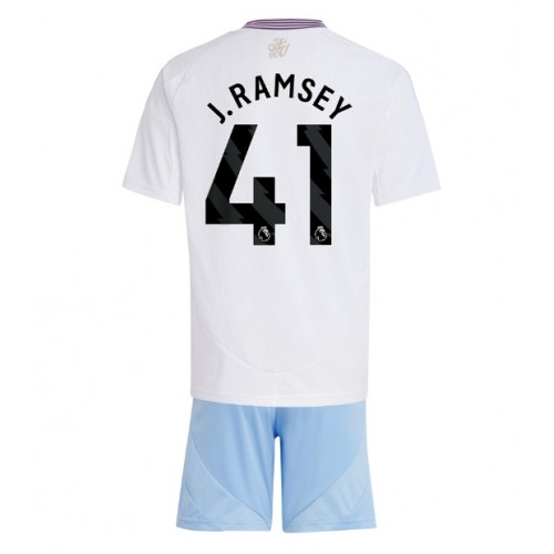Aston Villa Jacob Ramsey #41 Bortatröja Barn 2024-25 Kortärmad (+ Korta byxor)