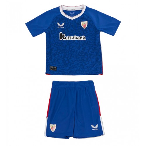 Athletic Bilbao Bortatröja Barn 2024-25 Kortärmad (+ Korta byxor)