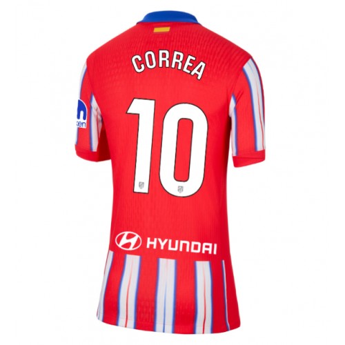 Atletico Madrid Angel Correa #10 Hemmatröja Dam 2024-25 Kortärmad