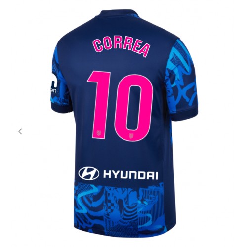 Atletico Madrid Angel Correa #10 Tredje Tröja 2024-25 Kortärmad