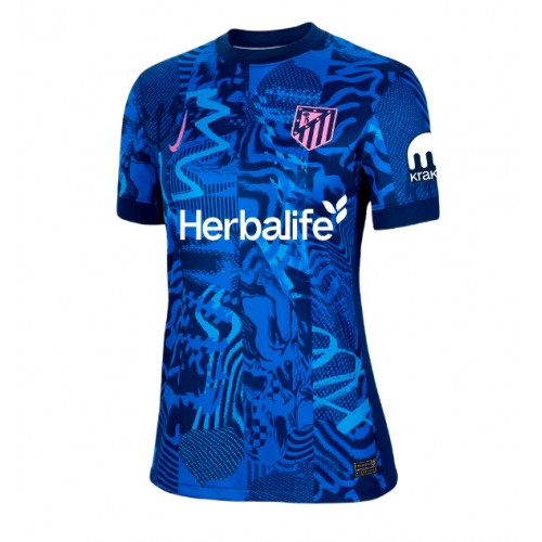 Atletico Madrid Angel Correa #10 Tredje Tröja Dam 2024-25 Kortärmad
