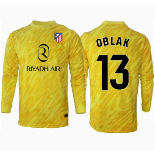 Atletico Madrid Jan Oblak #13 Målvakt Tredje Tröja 2024-25 Långärmad Atletico Madrid Jan Oblak #13 Målvakt Tredje Tröja 2024-25 Långärmad