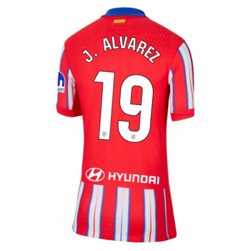 Atletico Madrid Julian Alvarez #19 Hemmatröja Dam 2024-25 Kortärmad Atletico Madrid Julian Alvarez #19 Hemmatröja Dam 2024-25 Kortärmad
