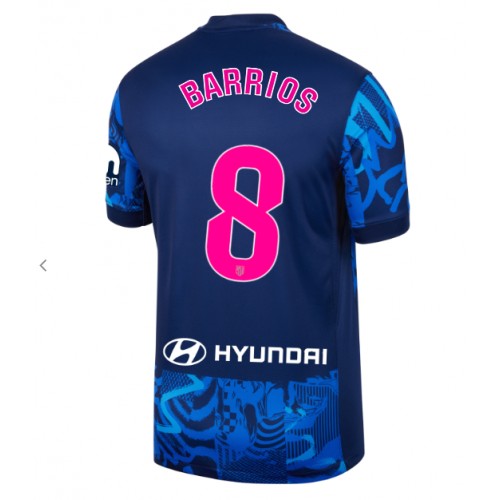 Atletico Madrid Pablo Barrios #8 Tredje Tröja 2024-25 Kortärmad Atletico Madrid Pablo Barrios #8 Tredje Tröja 2024-25 Kortärmad