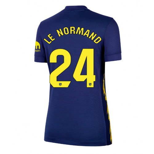 Atletico Madrid Robin Le Normand #24 Bortatröja Dam 2025-26 Kortärmad