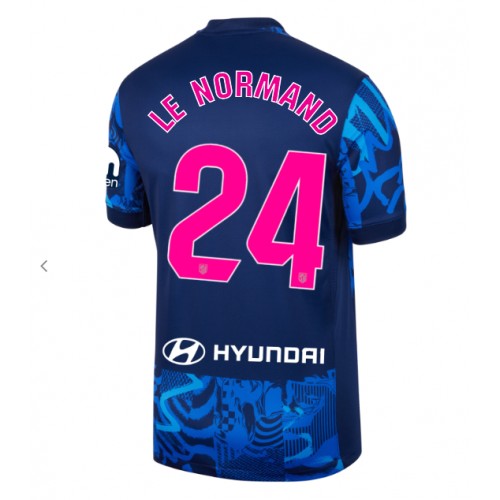 Atletico Madrid Robin Le Normand #24 Tredje Tröja 2024-25 Kortärmad Atletico Madrid Robin Le Normand #24 Tredje Tröja 2024-25 Kortärmad