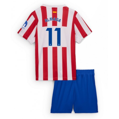 Atletico Madrid Thiago Almada #11 Hemmatröja Barn 2025-26 Kortärmad (+ Korta byxor)