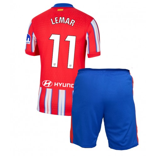 Atletico Madrid Thomas Lemar #11 Hemmatröja Barn 2024-25 Kortärmad (+ Korta byxor) Atletico Madrid Thomas Lemar #11 Hemmatröja Barn 2024-25 Kortärmad (+ Korta byxor)
