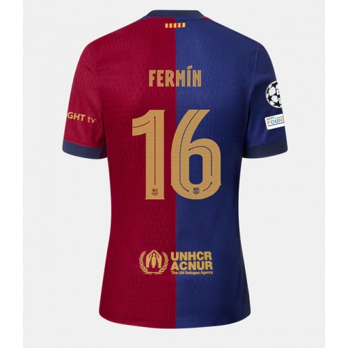 Barcelona Fermin Lopez #16 Hemmatröja 2024-25 Kortärmad Barcelona Fermin Lopez #16 Hemmatröja 2024-25 Kortärmad