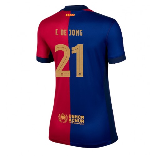 Barcelona Frenkie de Jong #21 Hemmatröja Dam 2024-25 Kortärmad Barcelona Frenkie de Jong #21 Hemmatröja Dam 2024-25 Kortärmad