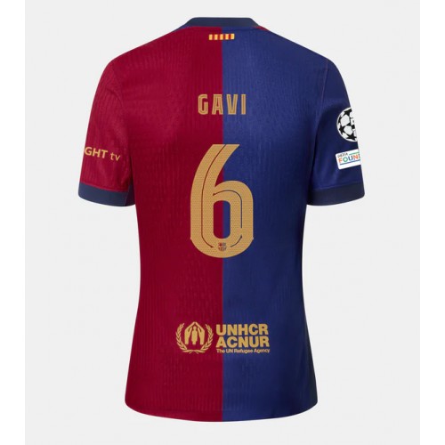 Barcelona Paez Gavi #6 Hemmatröja 2024-25 Kortärmad Barcelona Paez Gavi #6 Hemmatröja 2024-25 Kortärmad