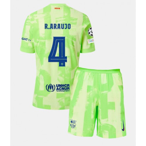 Barcelona Ronald Araujo #4 Tredje Tröja Barn 2024-25 Kortärmad (+ Korta byxor) Barcelona Ronald Araujo #4 Tredje Tröja Barn 2024-25 Kortärmad (+ Korta byxor)