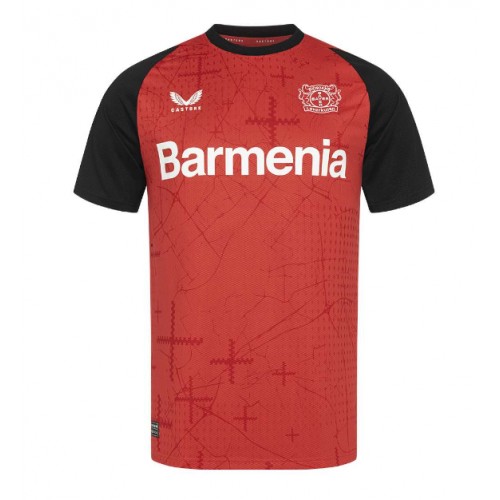 Bayer Leverkusen Alejandro Grimaldo #20 Hemmatröja 2024-25 Kortärmad Bayer Leverkusen Alejandro Grimaldo #20 Hemmatröja 2024-25 Kortärmad