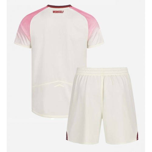 Bayer Leverkusen Bortatröja Barn 2025-26 Kortärmad (+ Korta byxor)