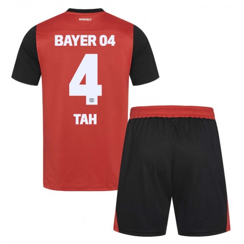 Bayer Leverkusen Jonathan Tah #4 Hemmatröja Barn 2024-25 Kortärmad (+ Korta byxor) Bayer Leverkusen Jonathan Tah #4 Hemmatröja Barn 2024-25 Kortärmad (+ Korta byxor)