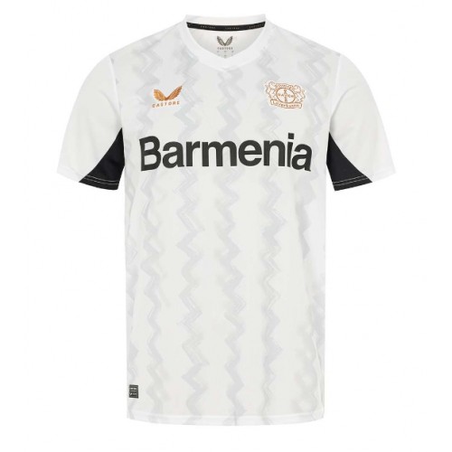 Bayer Leverkusen Piero Hincapie #3 Bortatröja 2024-25 Kortärmad Bayer Leverkusen Piero Hincapie #3 Bortatröja 2024-25 Kortärmad