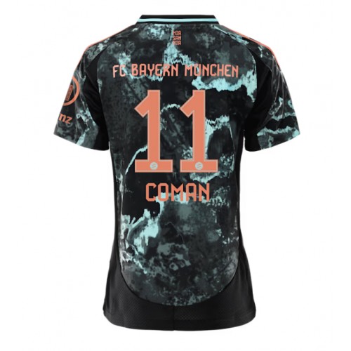 Bayern Munich Kingsley Coman #11 Bortatröja Dam 2024-25 Kortärmad Bayern Munich Kingsley Coman #11 Bortatröja Dam 2024-25 Kortärmad