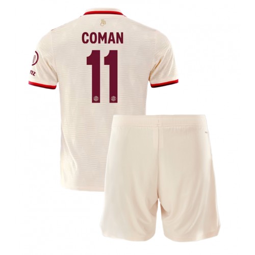 Bayern Munich Kingsley Coman #11 Tredje Tröja Barn 2024-25 Kortärmad (+ Korta byxor) Bayern Munich Kingsley Coman #11 Tredje Tröja Barn 2024-25 Kortärmad (+ Korta byxor)