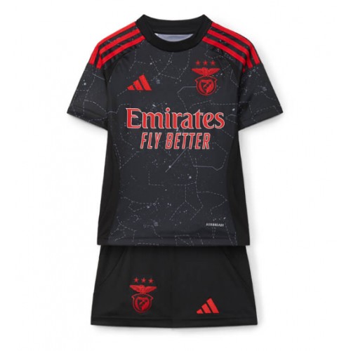 Benfica Bortatröja Barn 2024-25 Kortärmad (+ Korta byxor)