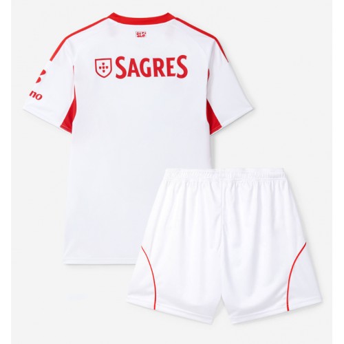Benfica Tredje Tröja Barn 2025-26 Kortärmad (+ Korta byxor)