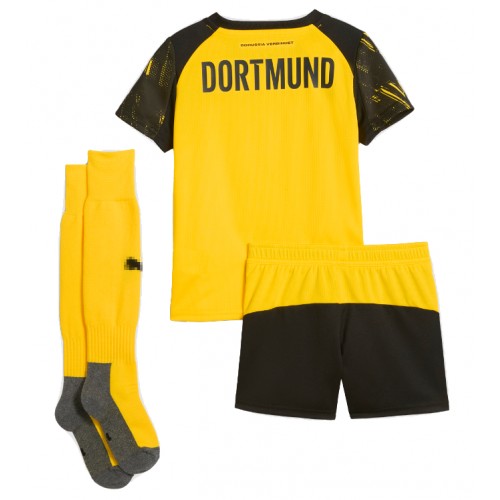 Borussia Dortmund Hemmatröja Barn 2025-26 Kortärmad (+ Korta byxor)